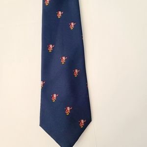 Surrey Navy Santa Claus Christmas Tie